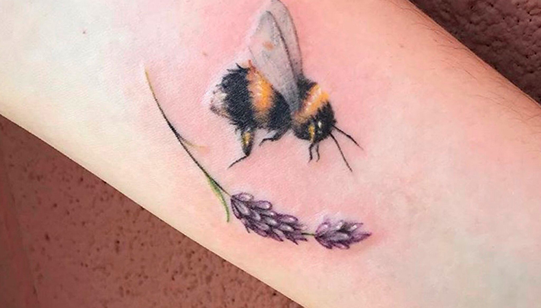 bumblebee tattoo
