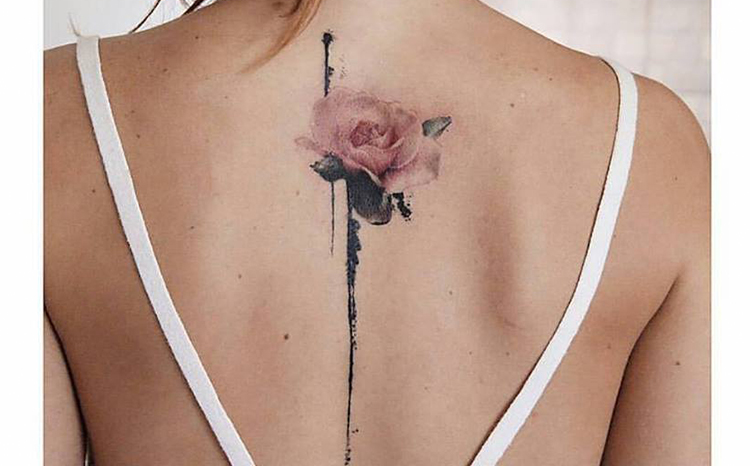 Rose and Butterfly Tattoos