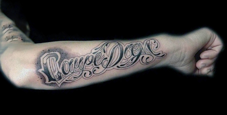 CARPE DIEM on your forearm