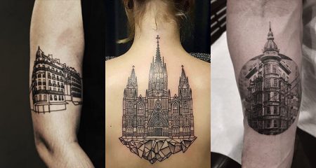 Architecture Tattoo Ideas for Who Adore the History