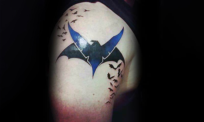 Batman Inspired Tattoo and Batman Logo Designs - Trending Tattoo