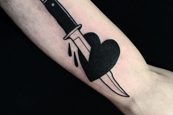 Black Heart tattoos