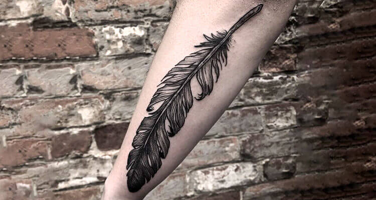 Feather Tattoo for Parlour