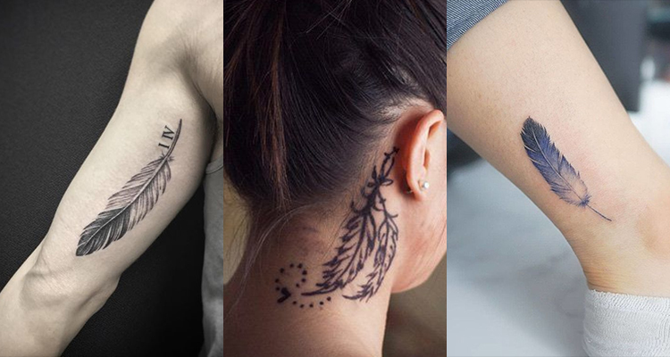 Best Feather tattoo designs
