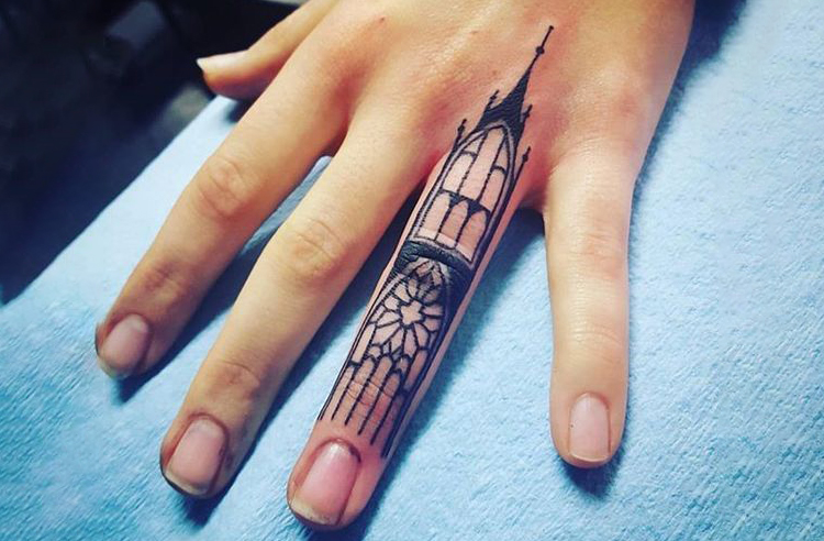 Gothic Revival architecture Tattoo