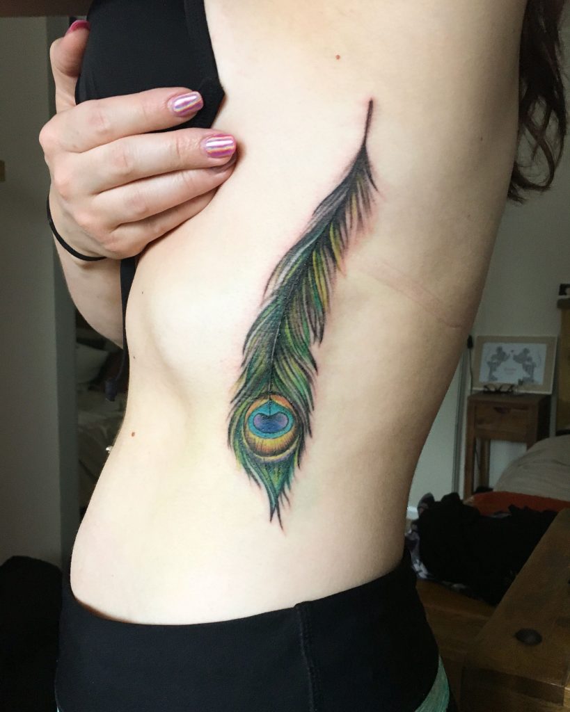 The peacock feather flute and a  181 Tattooz Studio  Facebook