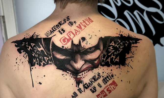 Precautions while you get Batman Inspired Tattoo