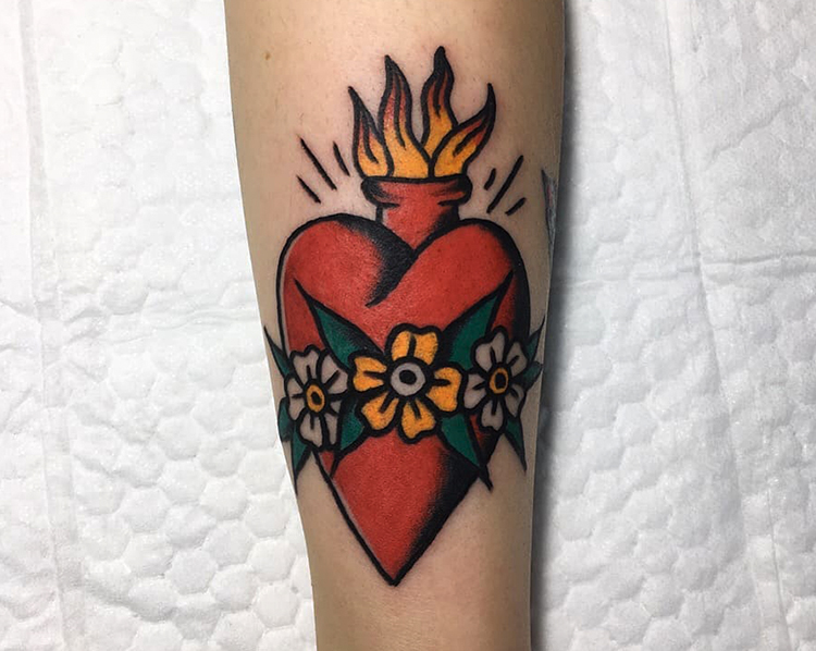 Sacred Heart Tattoo