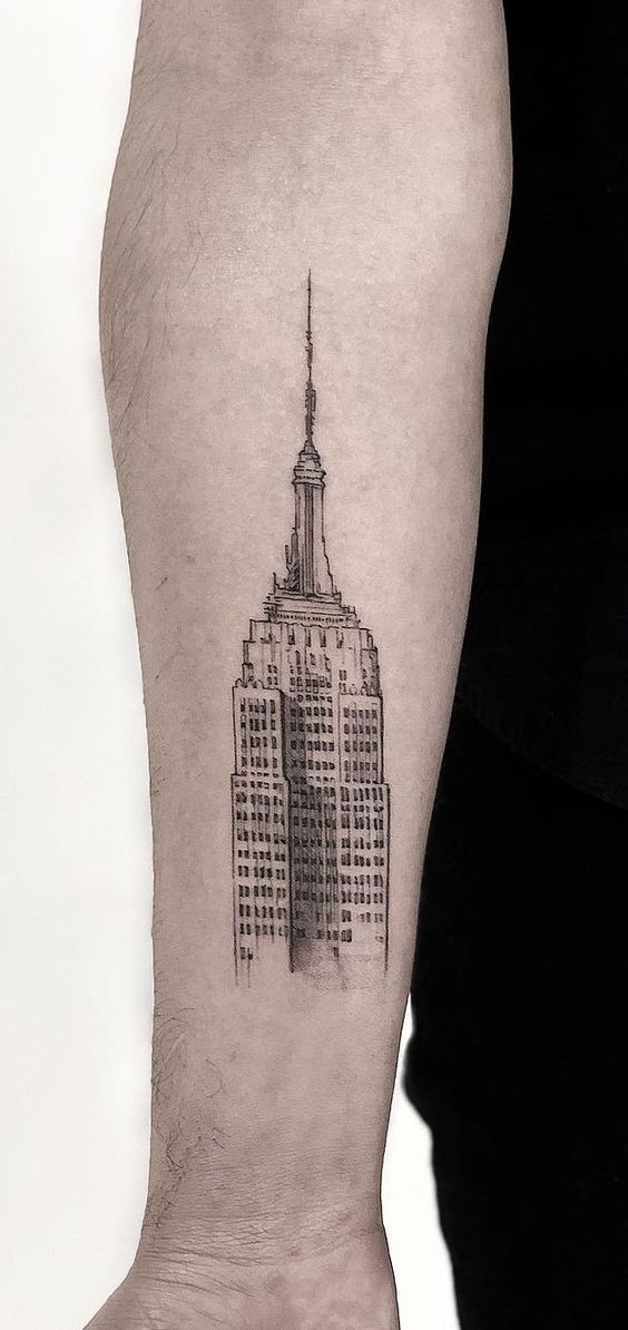 Stalinist Architecture tattoo