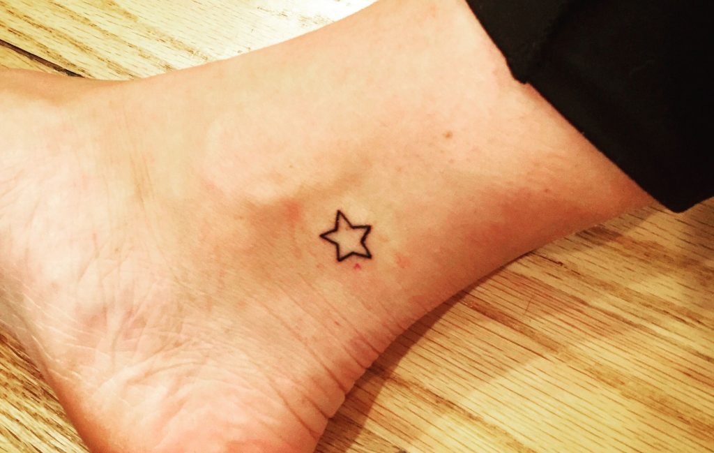 Star Ankle tattoo