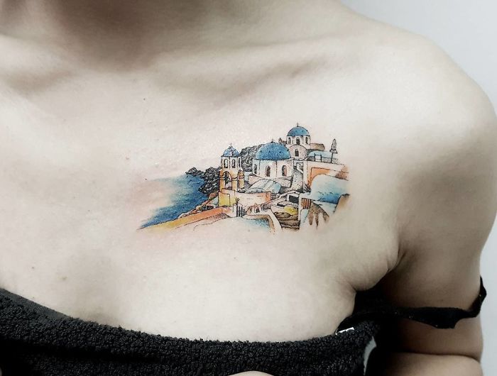 architecture tattoo