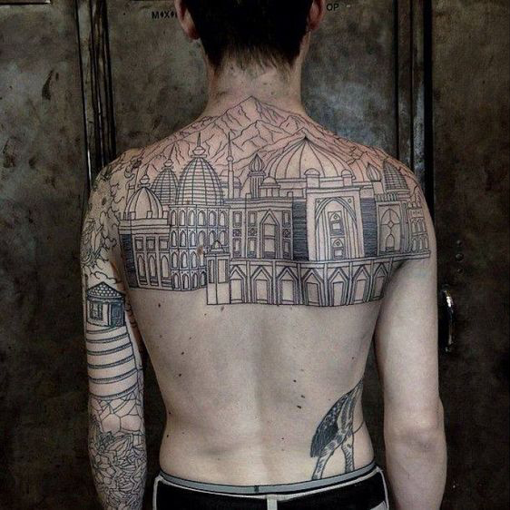 architecture tattoos
