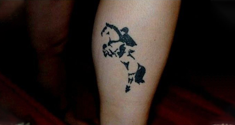 Black Horse Tattoo 