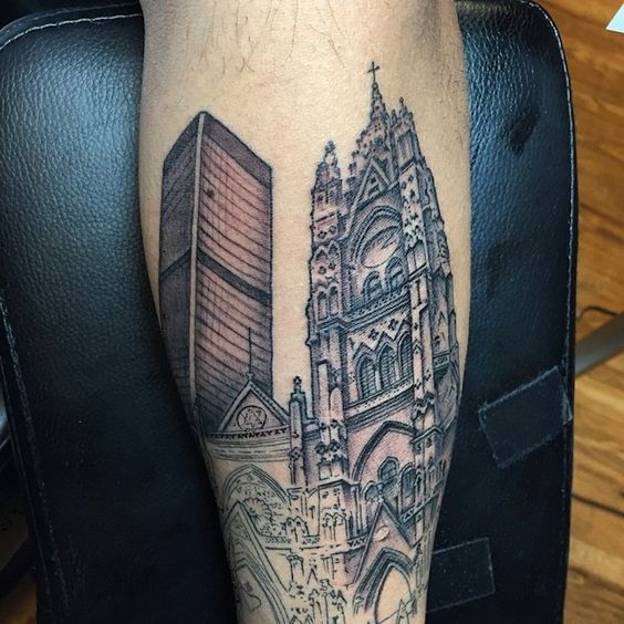 Architecture tattoo