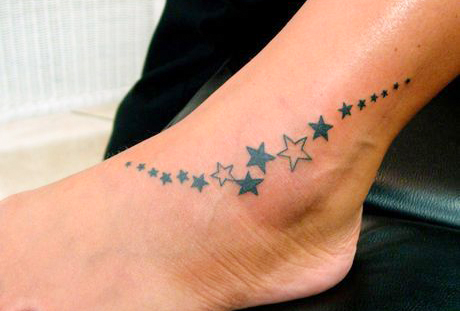 star tattoo on amkel