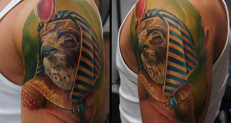 Amun-Ra tattoo