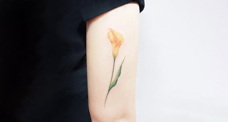 Calla Lilly Tattoo  Calla lily tattoos Lily tattoo Lily flower tattoos