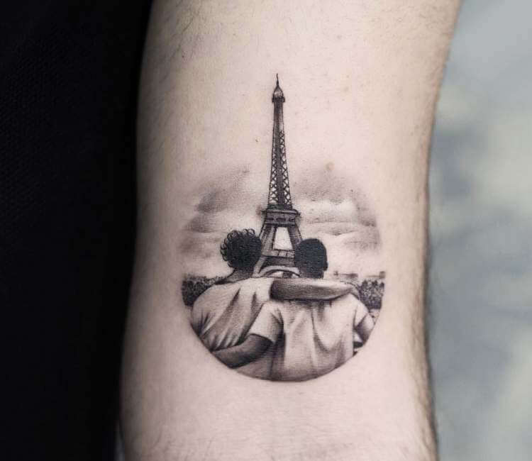 travel small tattoo