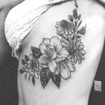 Gladioli Floral Tattoo