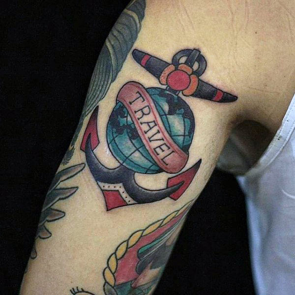 travel inspired tattoo designs