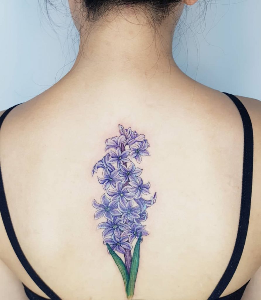 Share 68 hyacinth flower tattoo latest  incdgdbentre