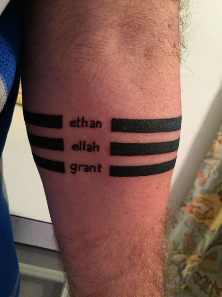 Name Armband Tattoo Ideas