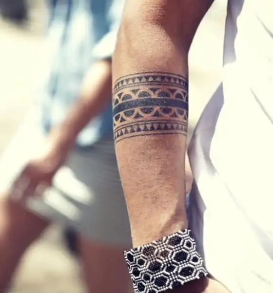Native American Armband Tattoo