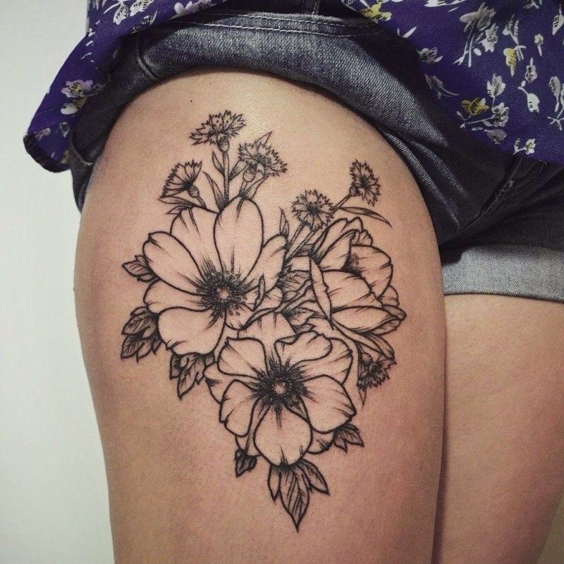 Best Flowers for Tattoos Meaning  Symbolism  Bouqs Blog