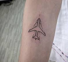 travel tattoo arm