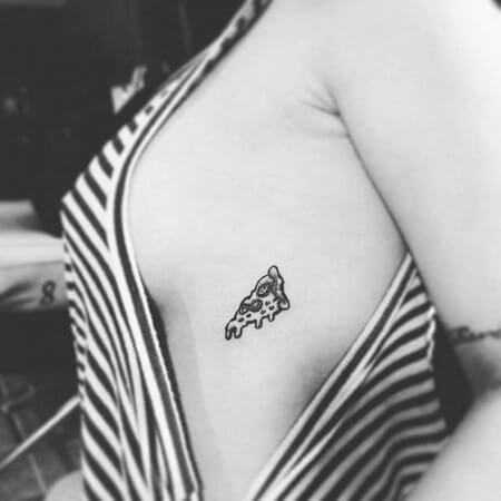 Pizza Tattoo Designs