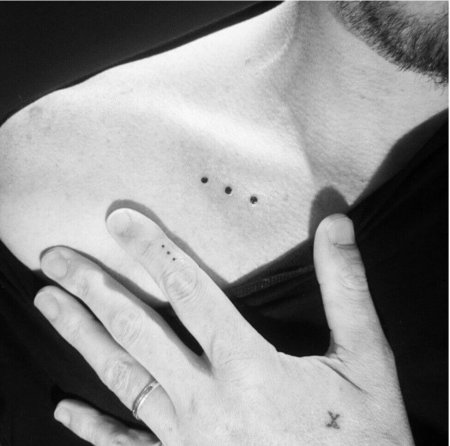 Small Dots Tattoo