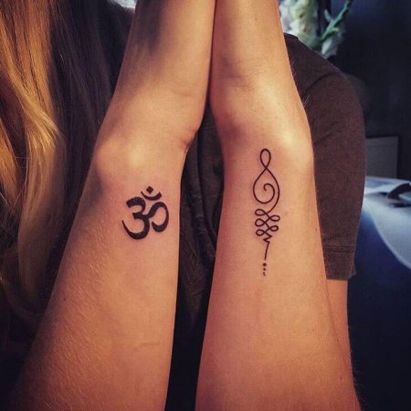 Small OM Tattoo Ideas