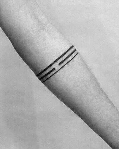 arm band circle tatto