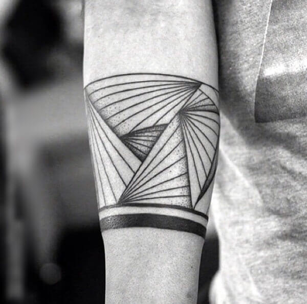 geometric tattoo ideas and Designs for men