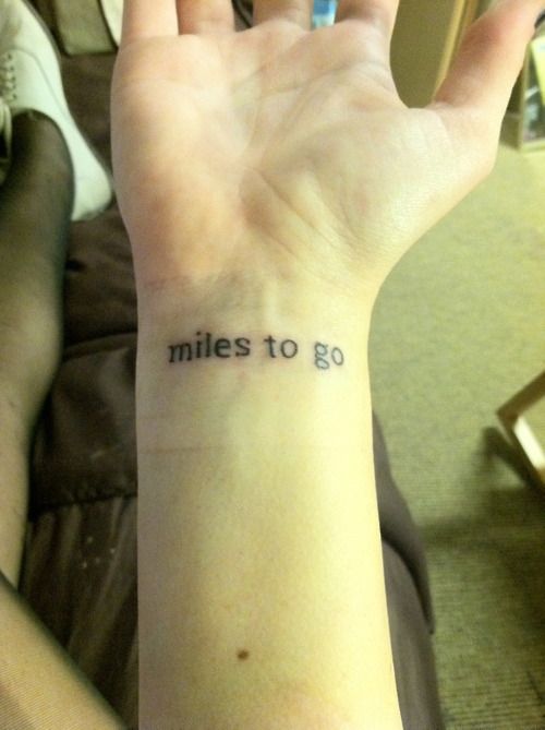 travel small tattoo