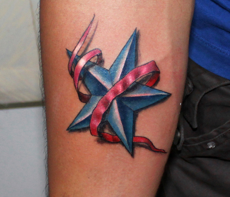 3D Color Tattoo design