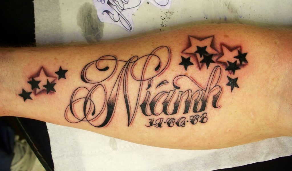 Creative name tattoo designs