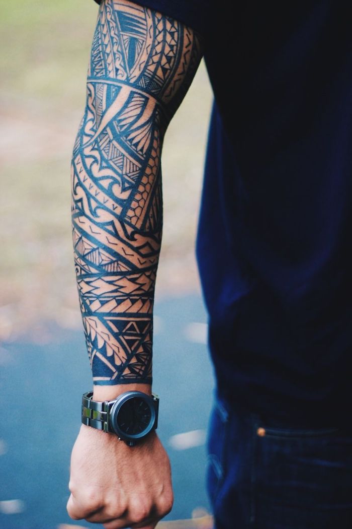 45 Interesting Half & Full Sleeve Tattoo Designs for Men & Women