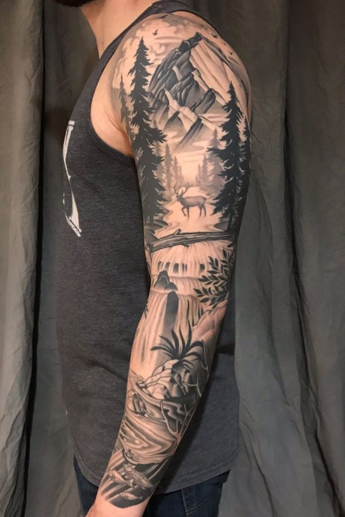 45 Interesting Half And Full Sleeve Tattoo Designs For Men And Women