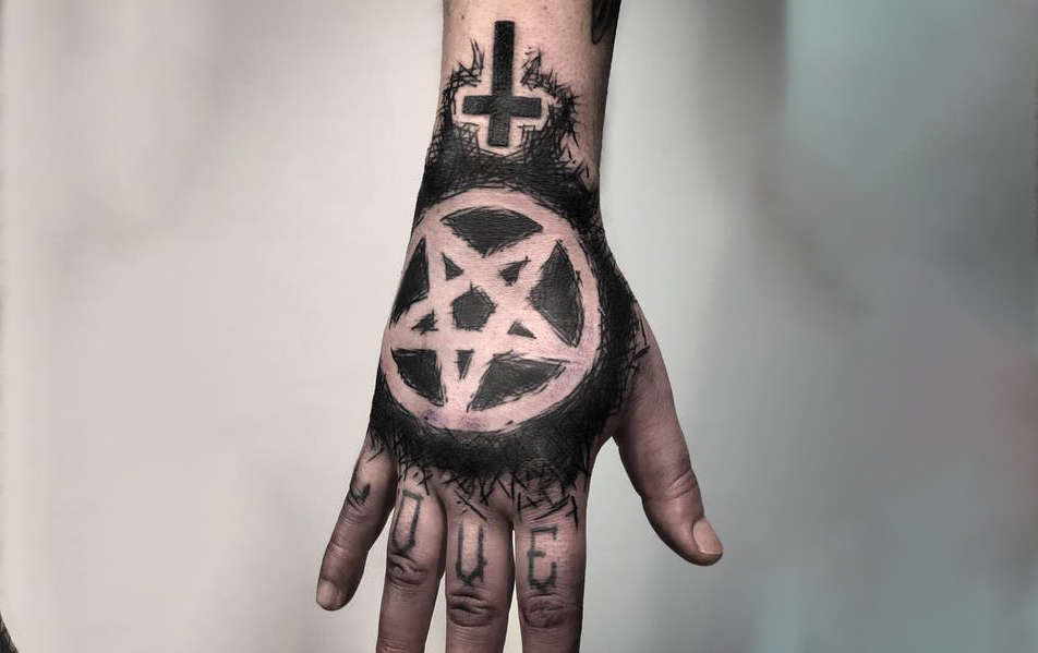 Pentagram Star Tattoo