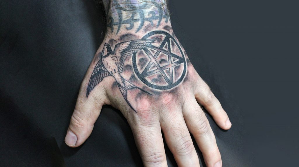 Pentagram Star Tattoo 5