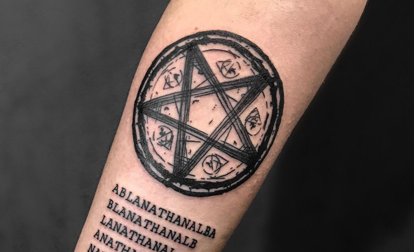 Pentagram Star Tattoo Designs