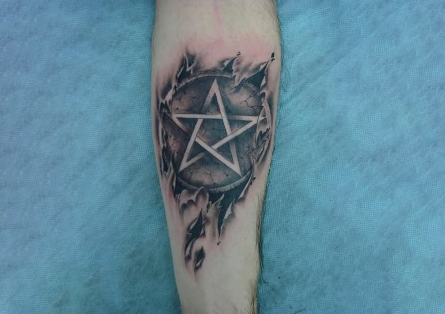 Best Pentagram tattoo ink