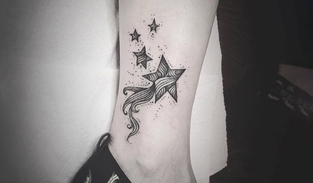 Star Leg Tattoo - Etsy