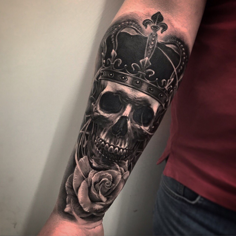 Skull Slleve Tattoo designs