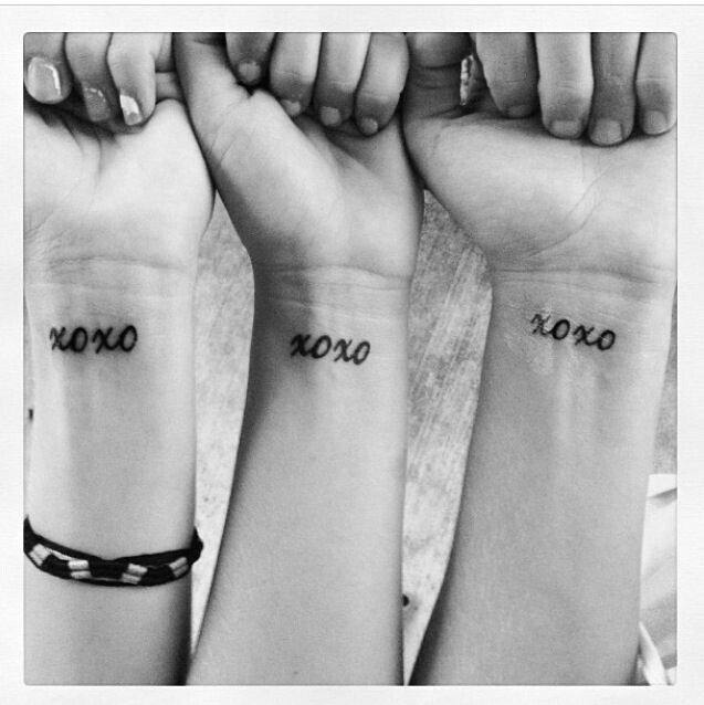 Matching Tattoos for friends