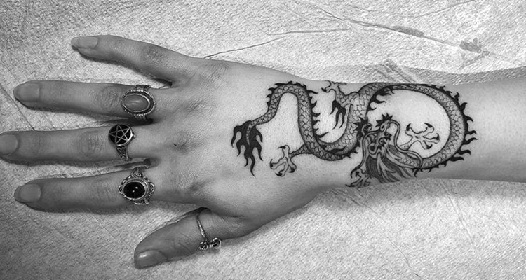 dragon on your tattoo