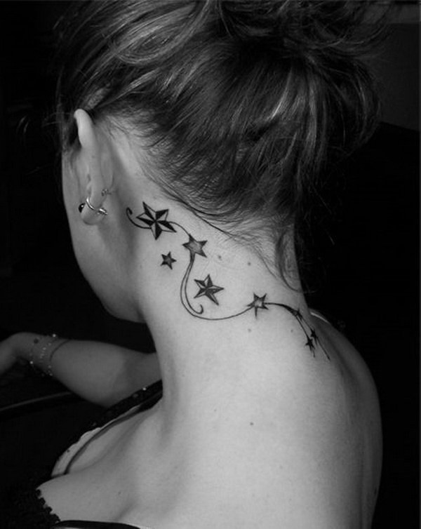 ear star tattoo designs 1
