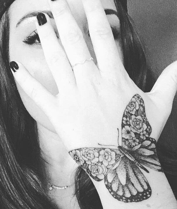 Butterfly Hand Tattoo Ideas 2020