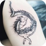 Dragon tattoo icon